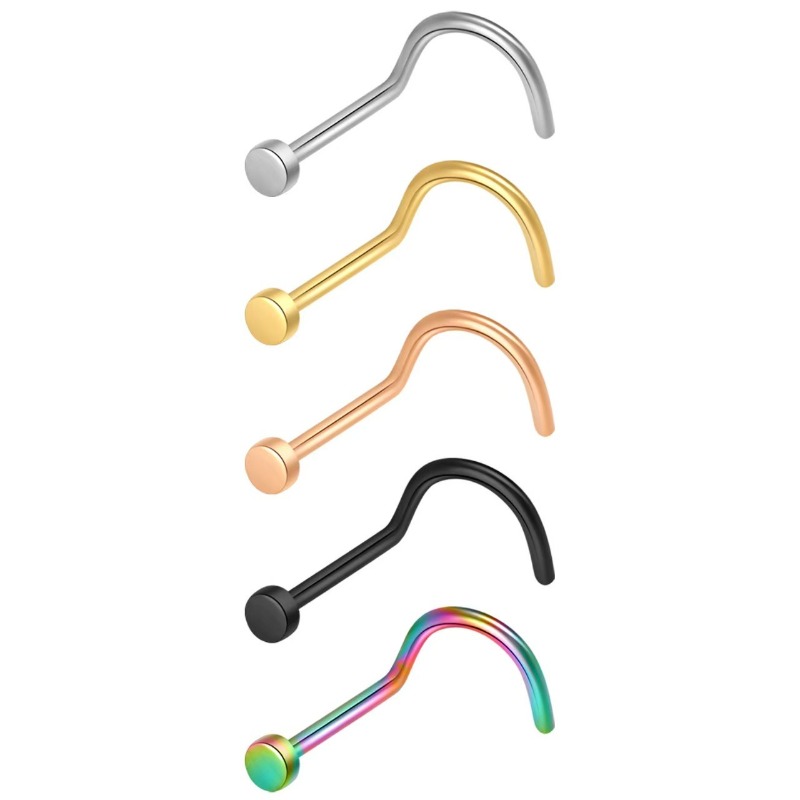 Body Jewelry Surgical Steel - 5개입, 20G, 316L 수술용 스테인리스 스틸