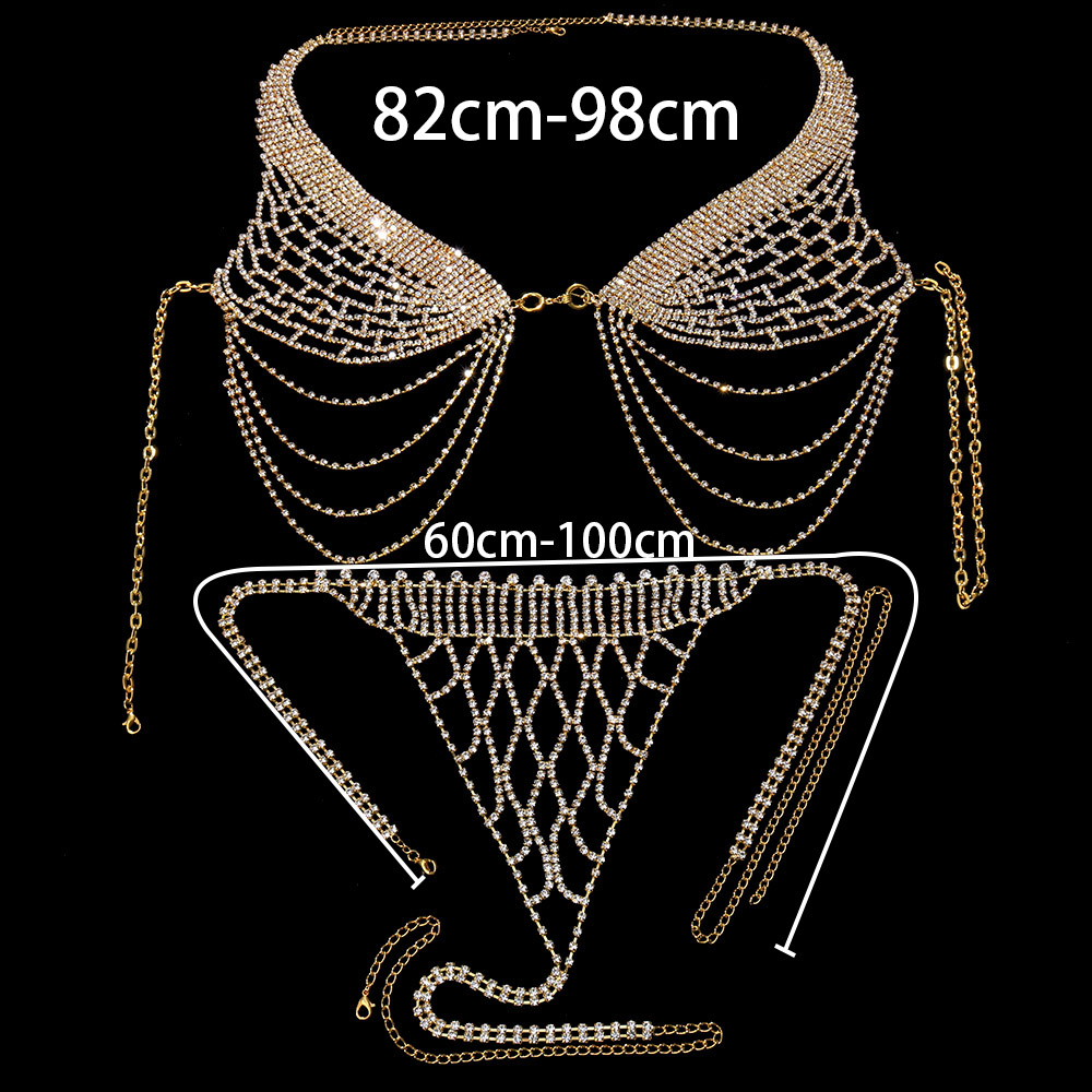 Stonefans 여성용 술 속옷 라인석 브라 체인 하 - Body Jewelry Retainers 리뷰 및 가격