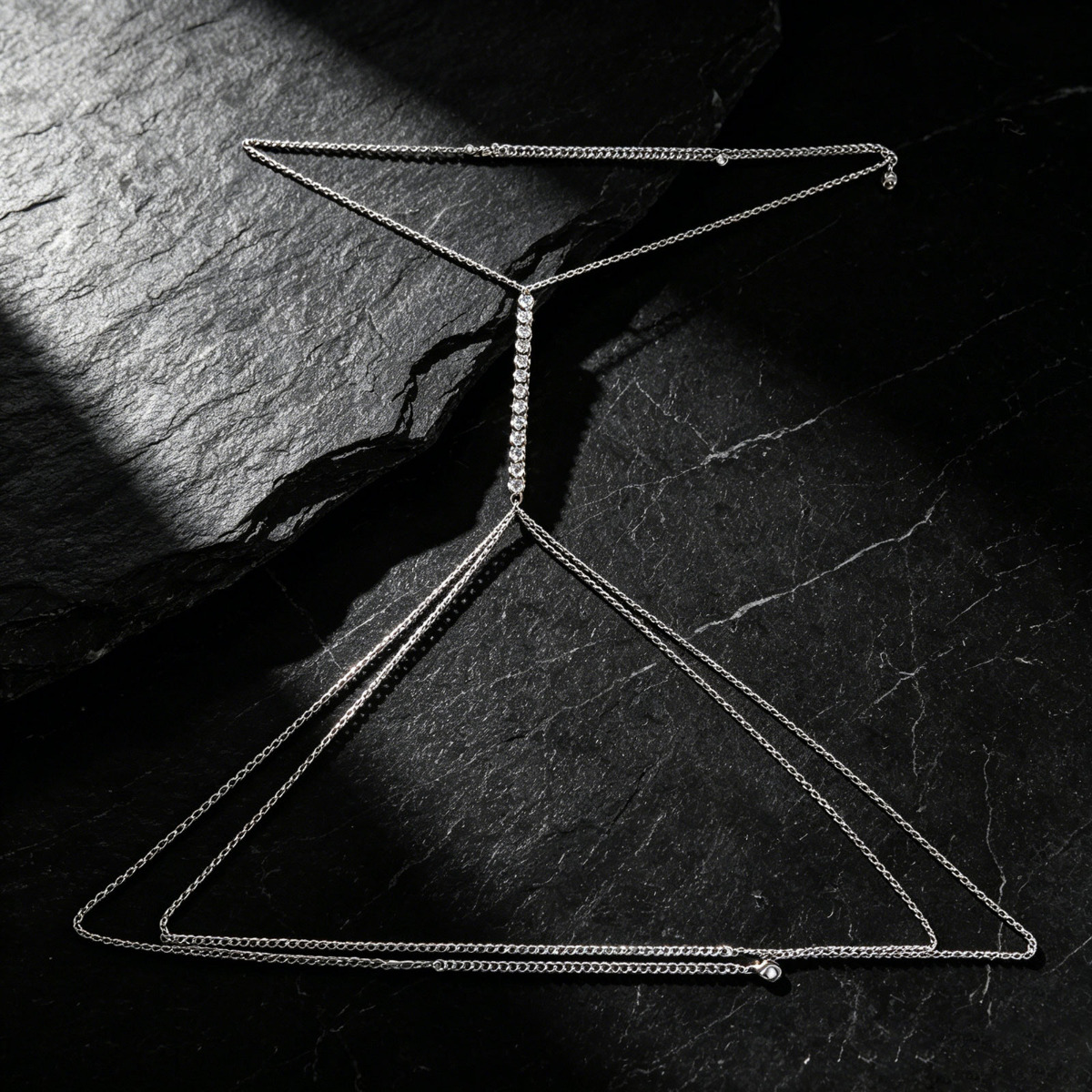 Y자형 바디 체인 주얼리 - 보헤미안 블링블링 Y자형  - Body Jewelry Retainers 리뷰 및 가격