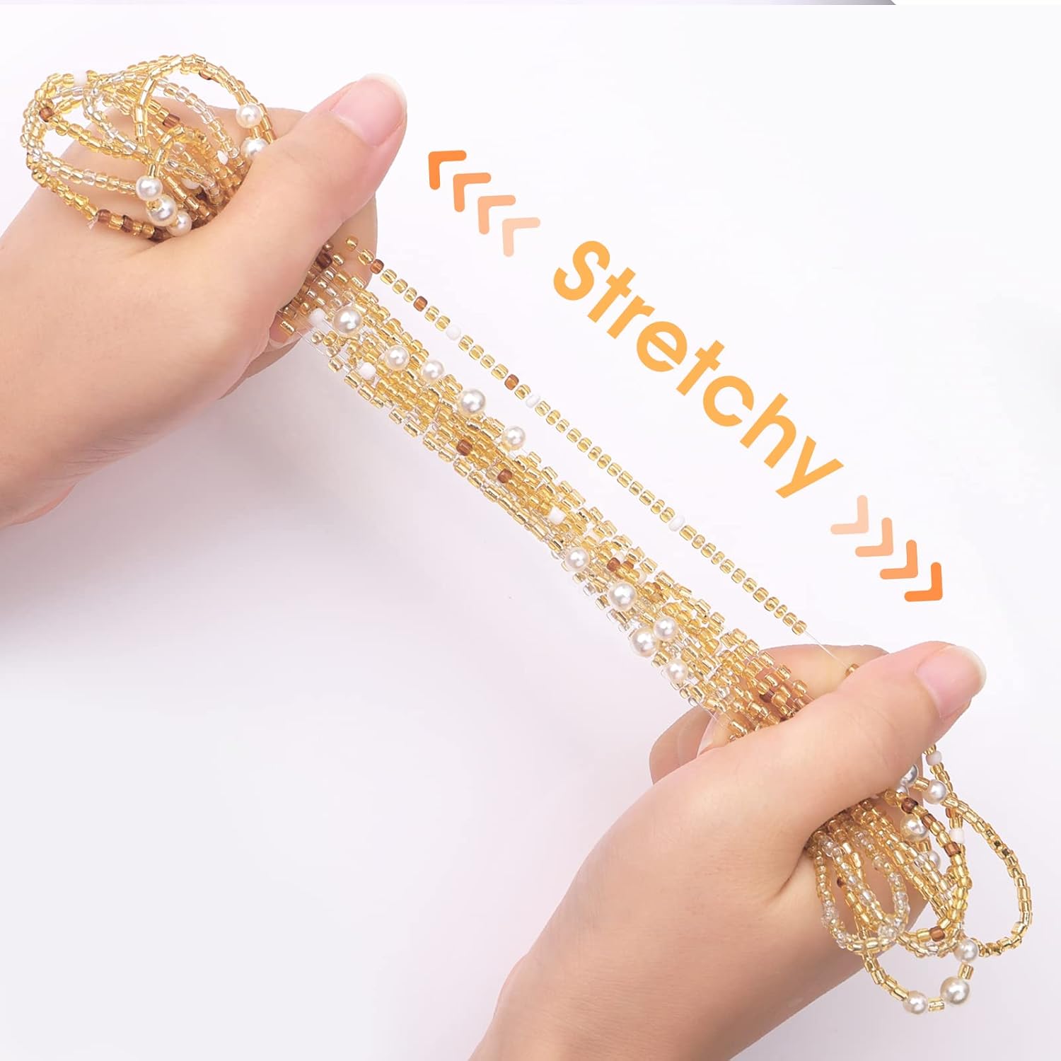 여성용 허리 비즈, 배꼽 비즈, 탄성 체인, 아프리카  - Body Jewelry For You 리뷰 및 가격