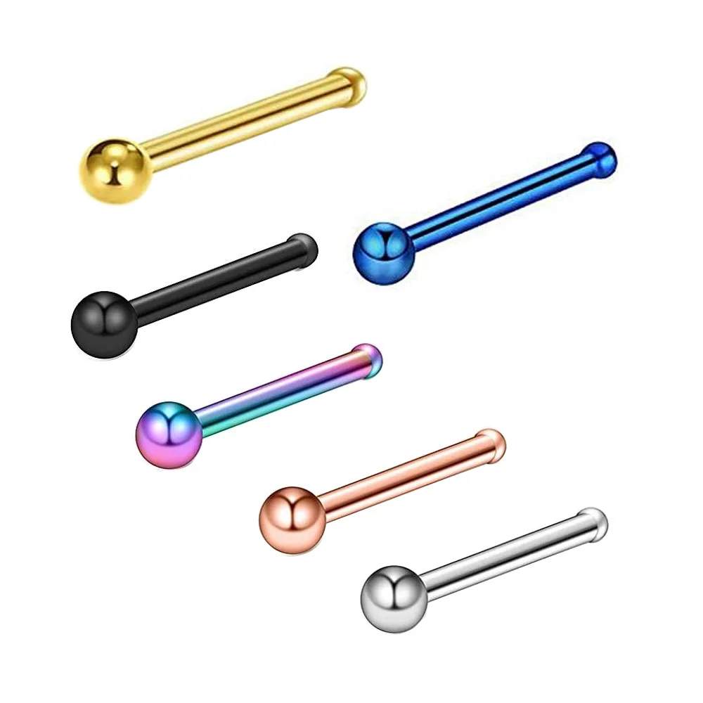 6개입, 20G, 316L 수술용 스테인리스 스틸 소재 - Body Jewelry Surgical Steel 리뷰 및 가격